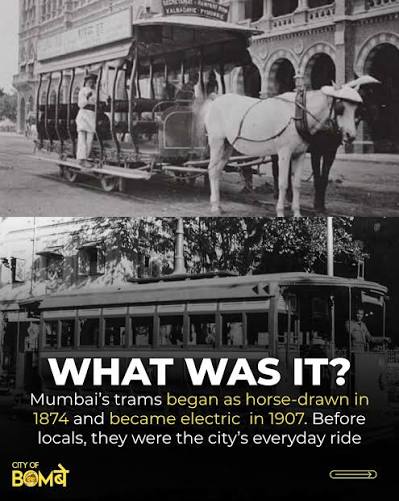 City of Bombay | On this day in 1964, Bombay's last tram made its final journey from Bori Bunder to Dadar T.T., ending nearly 90 years of service. From... | Instagram