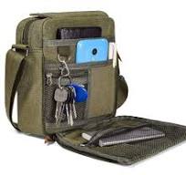 Amazon.com: dealcase Small Messenger Bag Casual Shoulder Bag ...