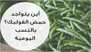 أين يوجد حمض الفوليك أو فيتامين ب9 نجوم سورية