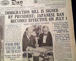 Kopit Angina Immigration Act Of 1924 Immigration Act Of 1924