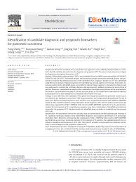 Pdf Identification Of Candidate Diagnostic And Prognostic