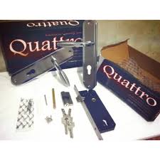 Beli grendel tanam bellucci untuk pintu dua. 1 Set Kunci Pintu Besar Quattro Kana Np Handle Pintu Bellucci Shopee Indonesia