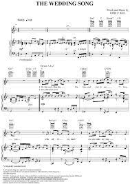 The Wedding Song Sheet Music Songs Song Sheet