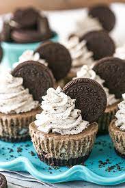 No Bake Mini Oreo Cheesecakes Easy Mini Cheesecakes Recipe Mini Cheesecakes Easy Easy Cheesecake Recipes Mini Cheesecakes