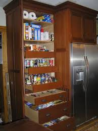 Hampton bay hampton satin white raised panel stock assembled wall bridge kitchen cabinet (30 in. Pantry Cabinets Pull Out Drawers On Bottom And Shelves On Top Kitchens Forum Gardenweb Pantry Cabinet Built In Pantry Deep Pantry