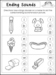10 Printable Ending Sounds Worksheets Preschool 1st Grade Phonics And Literacy In 2021 Kindergarten Worksheets Printable Phonics Kindergarten Kindergarten Word Families Worksheets