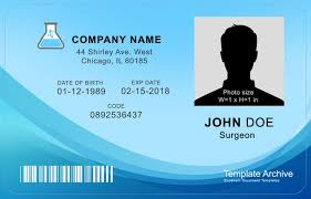 Find & download free graphic resources for id card. 16 Id Badge Id Card Templates Free Templatearchive