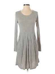 Details About 12pm By Mon Ami Women Gray Casual Dress S