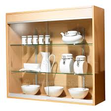 Wall glass led display are spacious to fit in a lot of items for display. Shop Wall Display Cabinet Glass Doors