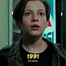"Hasta la vista, Baby." John Connor over the years... #EdwardFurlong  #Terminator #evolution #CapCut