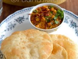 The crispy puffed bhatura makes an excellent combo with hot & spicy chole / chickpeas curry. Very Good Recipes Of Chole Bhature From Padhuskitchen