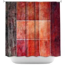East Urban Home Lava Single Shower Curtain In 2020 Tree Shower Curtains Striped Shower Curtains Curtains