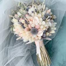Bridal Bouquet Preserved And Dried Flowers Wedding Bouquet Etsy Bridal Bouquet Flowers Bridal Flowers Dried Flowers Wedding