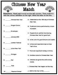 Chinese new year reportedly started with a ferocious monster and a wise old man who advised villagers on how to defeat it. Chinese New Year Quiz Questions Yearnow