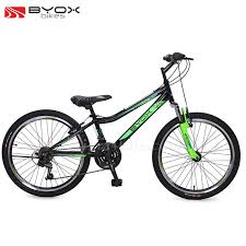 Byox Bikes - Детски велосипед 24'' със скорости Zante Green 104185 - Детски  играчки от igra4kite.com