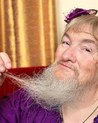 A native of norway, hans nilsen langseth or widely known as the king. The Longest Beard On A Woman Guinness World Records Facebook