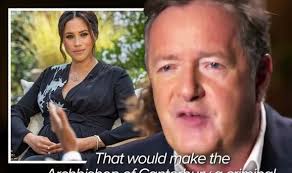 Piers morgan has reignited his row over meghan markle over her claim that she and prince harry married three days before their televised wedding ceremony. 15ivz1dvby0snm