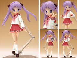 Figma Kagami Hiiragi Winter Uniform Ver Lucky Star Anime Figures Figma