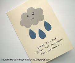 Get well soon so i can make fun of you again and not feel so bad. Bugs And Fishes By Lupin Diy Get Well Soon Card Diy Get Well Soon Cards Get Well Cards Feel Better Cards