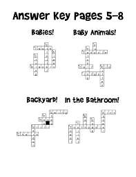 Do you know what compound words are? Crossword Puzzles For Kids Ages 7 Up Answer Keys Woo Jr Kids Activities