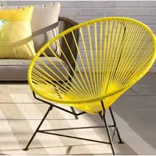 Bungalow Rose West Wick Woven Basket Patio Chair Wayfair Ca In 2020 Patio Chairs Wood Patio Chairs Outdoor Patio Chairs