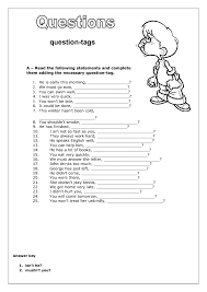 Leveled stories & reading worksheets. 65 Free Tag Questions Worksheets