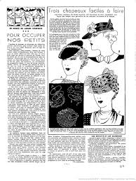 1936 Hats Vintage Schnittmuster Hand Genaht Vintage Hute