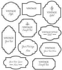 Black And White Label Vintage Labels Clip Art Digital Frames Png Vector Etsy In 2020 Clip Art Vintage Vintage Labels Digital Frame