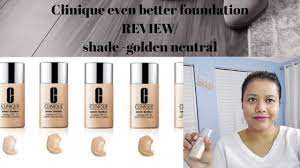 Even better clinical™ serum foundation broad spectrum spf 25. Clinique Even Better Foundation Review Golden Neutral Skin Test On Indian Brown Skin Youtube