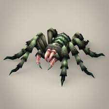Game Ready Spider Tarantula 3d Model Spider Max C4d Obj 3ds Fbx Lwo Stl Tarantula Model 3d Model