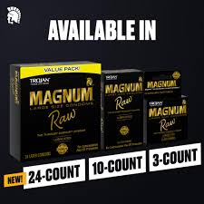 Trojan Condom Magnum, Magnum Xl Ou Magnum Thin, Big Size X10