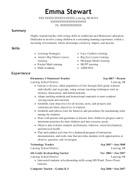 20+ best montessori teacher resumes