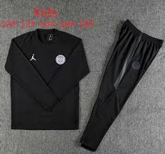 The winners of the competition earned a spot in the 2020 afc cup. Kids Psg Jordan 2018 19 Training Suit O Neck Black Sweat Shirt Pants Dosoccerjersey Shop