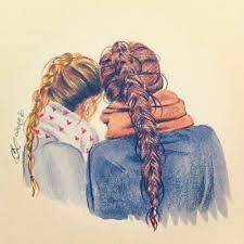 Pin By Maelysgallee On Lets Draw Drawings Of Friends Bff Drawings Friends Sketch