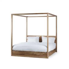 Zinus suzanne metal and wood canopy platform bed frame / no box spring needed / wood slat mattress support / easy assembly, queen. Wendell Canopy Bed Luxury Beds Williams Sonoma