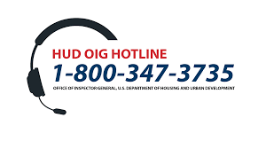Links to this website and profiles in social networks. Hotline Office Of Inspector General Department Of Housing And Urban Development