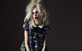 Download Wallpapers Cara Delevingne British Top Model Photoshoot Doll Make Up Cara Jocelyn Delevingne Besthqwallpapers Com Cara Delevingne Models Photoshoot Photoshoot