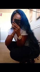 Pin By Moda Mod On Shades Hair Styles Blue Hair Love Hair