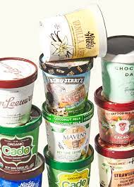Double caramel, almond, white chocolate, dark chocolate The 9 Best Vegan Ice Creams You Can Buy By The Pint Bon Appetit