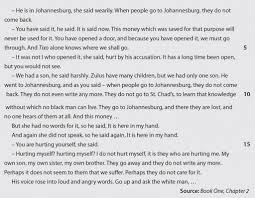 Tural sedali o geden getdin sen. Analyse An Extract And Practise Answering Contextual Questions Cry The Beloved Country X Kit Achieve