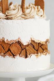 Biscoff Fault Line Cake Recipe Cake Recipes Biscoff Cake Cake Flavors