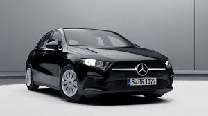 Mercedes benz a class black. See The New Mercedes A Class In Basic Spec Hubcaps Included