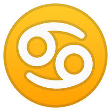 Zodiac text symbols (not emoji) while we wait for social apps to possibly add the zodiac symbols let's help you out for the time being. Cancer Emoji