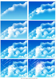 Just set up a single brush that will paint the clouds for you. How I Draw Clouds By Ryky On Deviantart