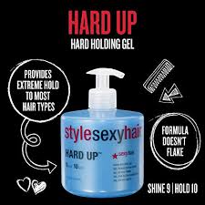 The loss of melanin or genetic defects are things that can cause it to turn the disadvantage of using hair gel is. Amazon Com Sexyhair Style Hard Up Hard Holding Gel 16 9 Oz Extreme Hold Non Flaking Formula All Hair Types Premium Beauty