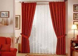 Red Net Curtains Curtaindesigns Home Curtains Living Room Curtain Designs Curtain Styles