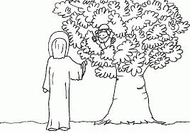 They wanted to see what he did and hear what he said. Zaccheus Coloring Pages Coloring Home