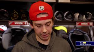 “Overall, I think we can play a lot better hockey. We’ve got to find it.”,  Dylan Strome speaks to the media after recording a goal in the Capitals’  shootout loss., #CapsHawks #ALLCAPS