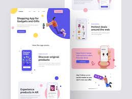 Choose from over 100 app landing page templates. Download 121 Free Landing Pages Design For Your Next Projects Uistore Design