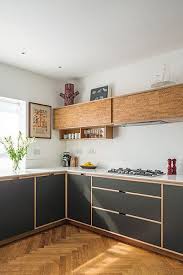 Mix It Up Plywood Kitchen Kitchen Furniture Design Kitchen Design